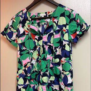 Gap XS Gently Used Multicolored Short Sleeved Dress